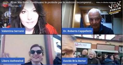 Live Vox Italia - Continuano le proteste per le restrizioni